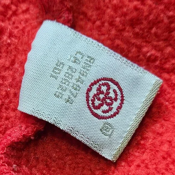 Vintage  Red Stussy graffiti logo "1980" pullover hoodie mens XL Made in USA - Picture 11 of 12